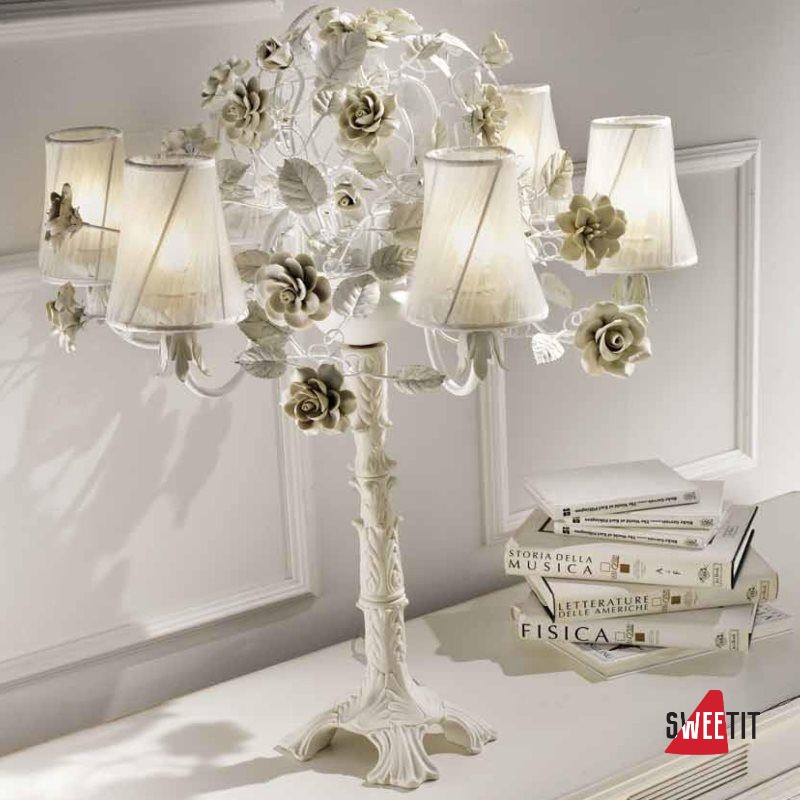 Настольная лампа Villari Roses Table Lamp 4200478.101/QE0058.101