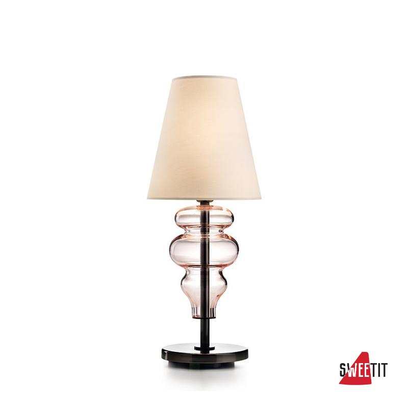 Декоративная настольная лампа Barovier&Toso 7180/RS/BB