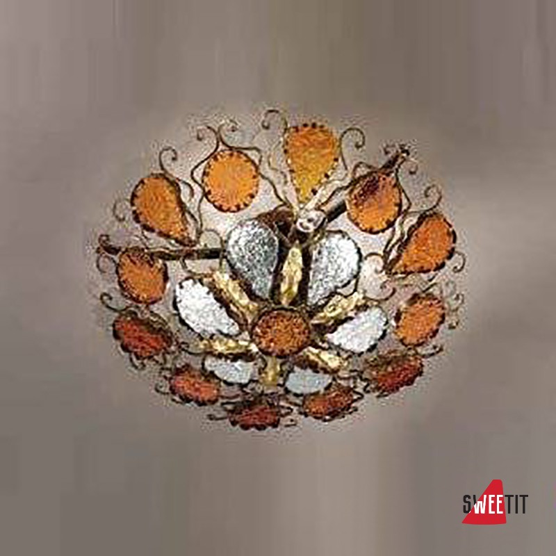 Потолочный светильник MM Lampadari Deco 6765/P6 V2314 amber