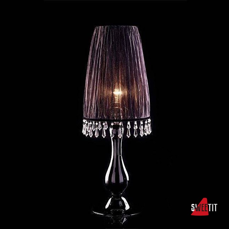 Настольная лампа Beby La Femme 7700L01 Chrome Dark rome 397 Swarovski Almond