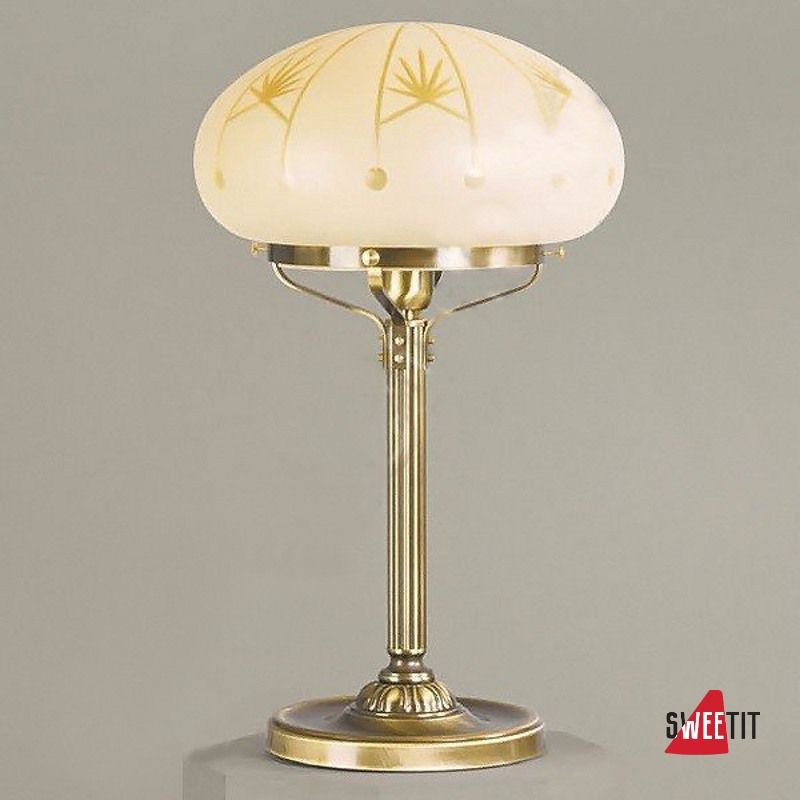 Настольная лампа ORION Wr.Nostalge LA 4-477 patina-348 gold-matt