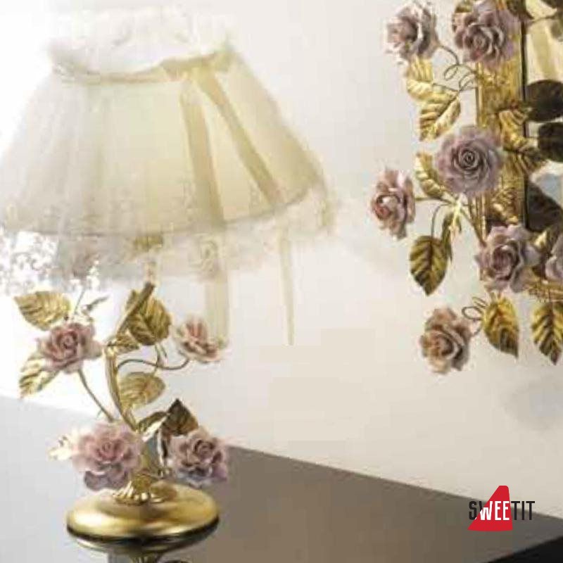 Настольная лампа Villari Roses Table Lamp 4000395.200