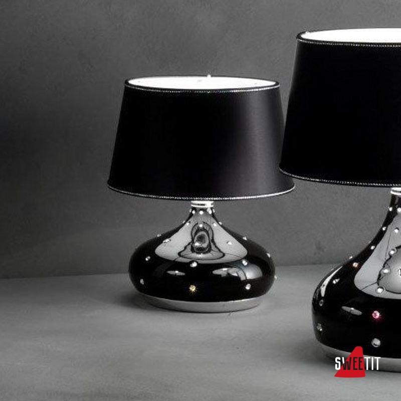 Настольная лампа Masiero Luxury Black Grace TL1/P