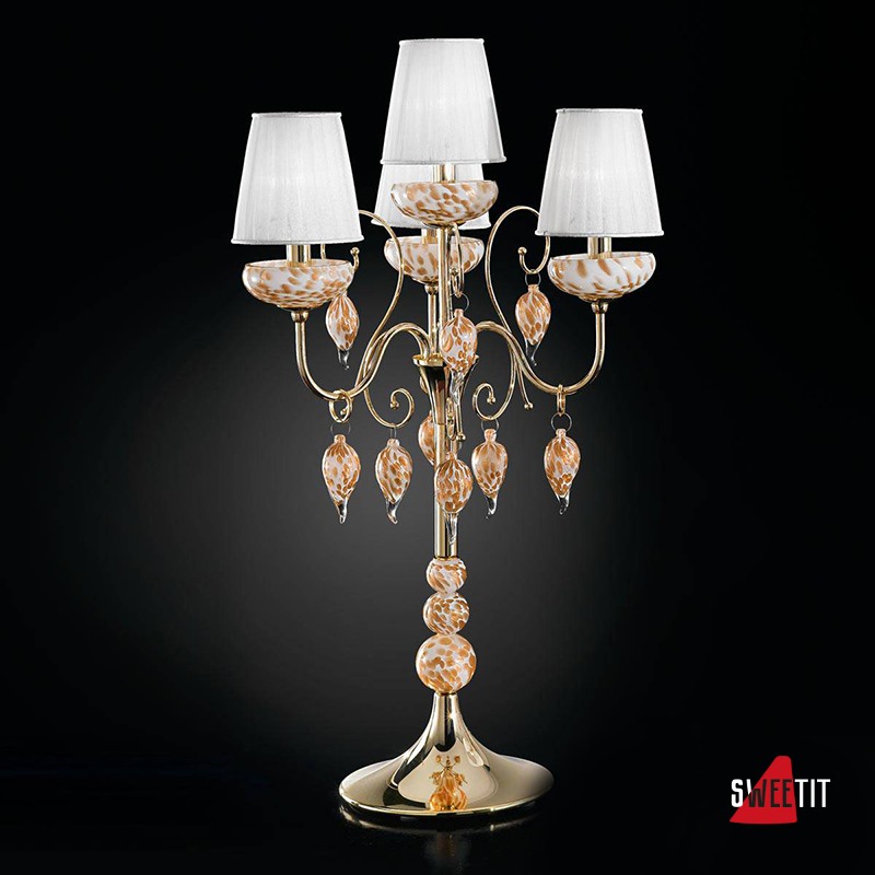 Настольная лампа IDL Royal Gala 444/4L royal gold