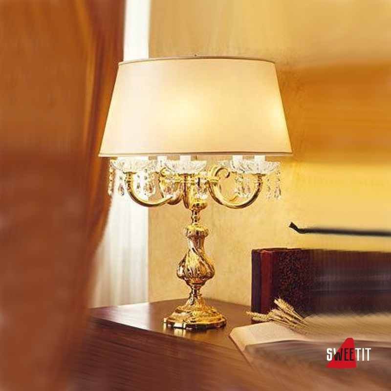 Настольная лампа Non Solo Luce Baroque Style Charlene TL-05 G