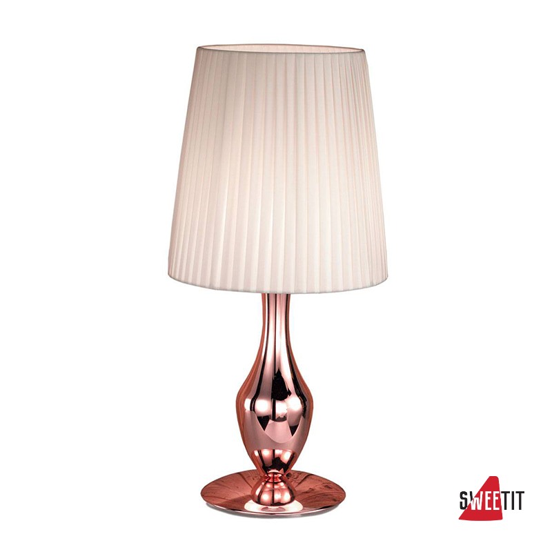 Настольная лампа IDL Glamour 531/1L coppery ivory