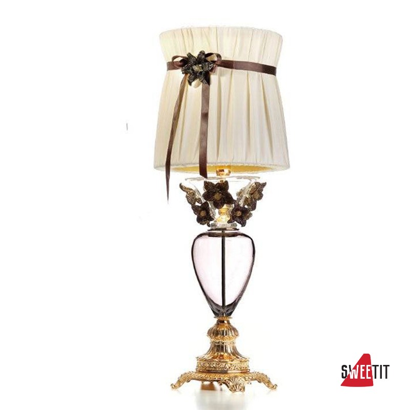 Настольная лампа Il Paralume MARINA 5524 1850/P/ORO24K/FUME'