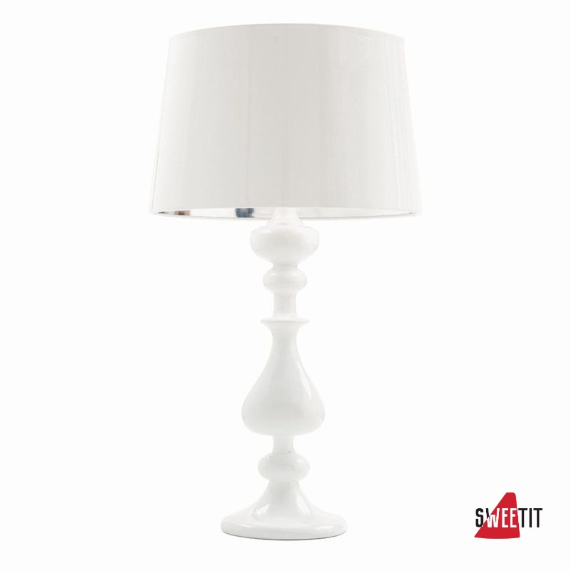 Настольная лампа Arteriors Home White Lola Lamp 48565-904