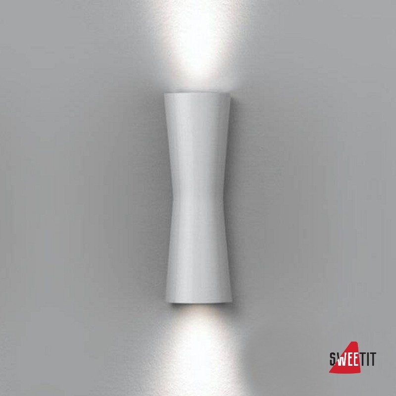 Настенный спот (точечный светильник) Flos Clessidra 20°+20° White F1583009