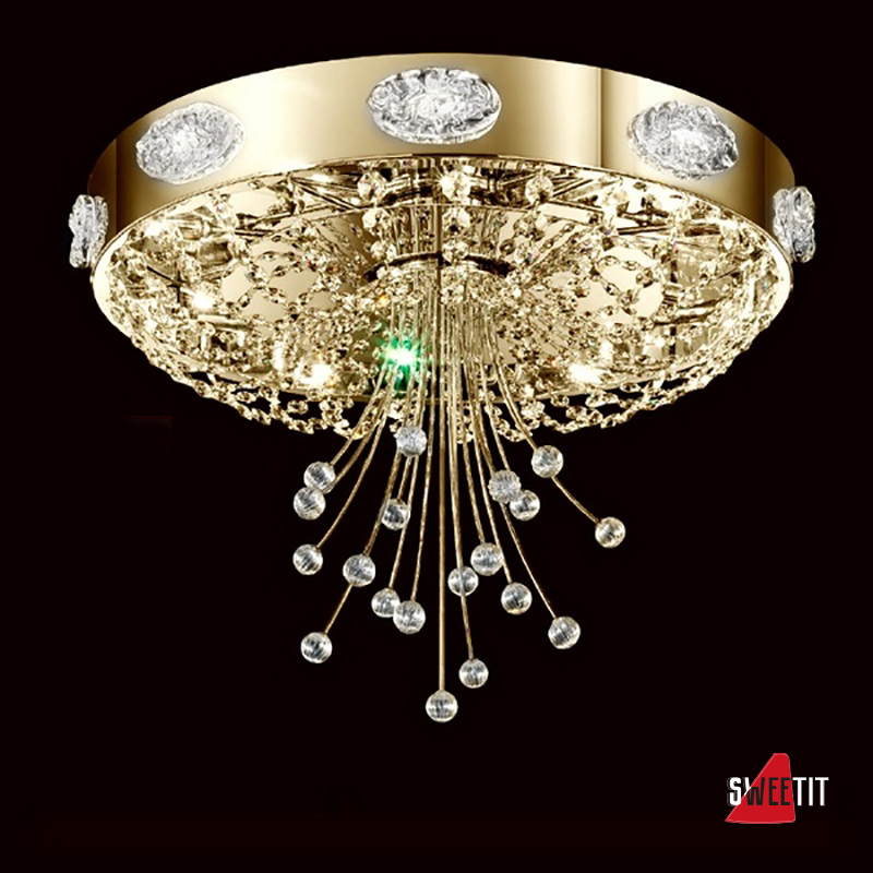 Потолочный светильник IDL Export Srl. Elegance 431/9PF gold