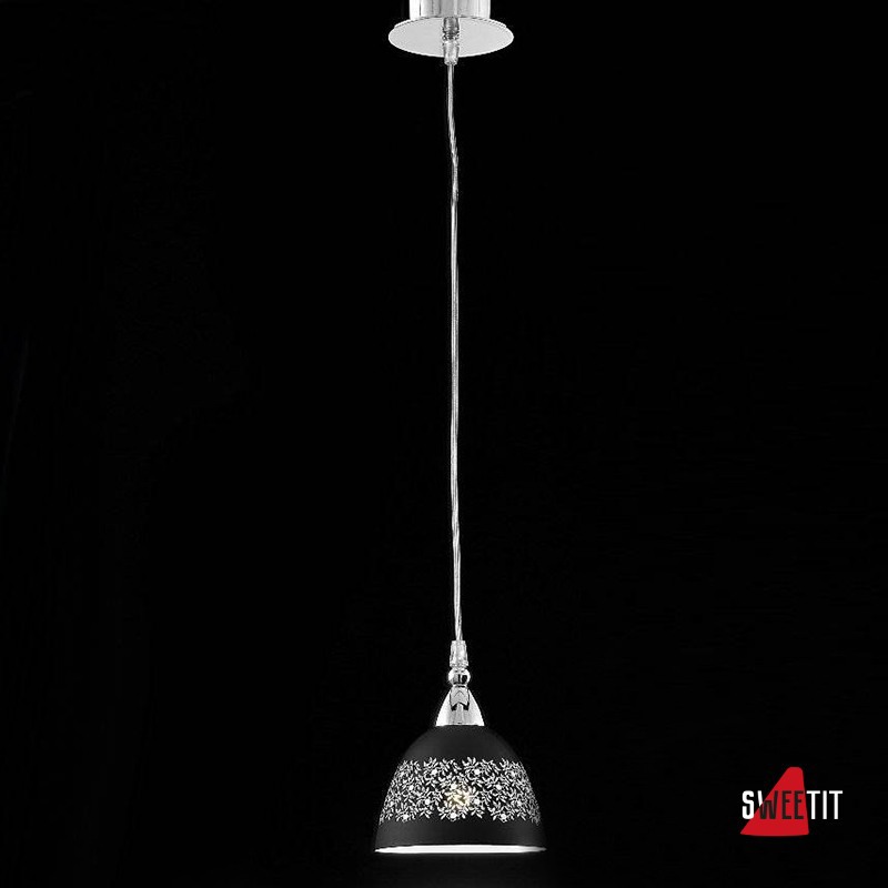 Подвесной светильник Renzo Del Ventisette Shine S 14368/1 Nero