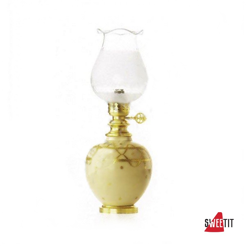 Настольная лампа LE PORCELLANE Avorio Oro Porcelain 5042