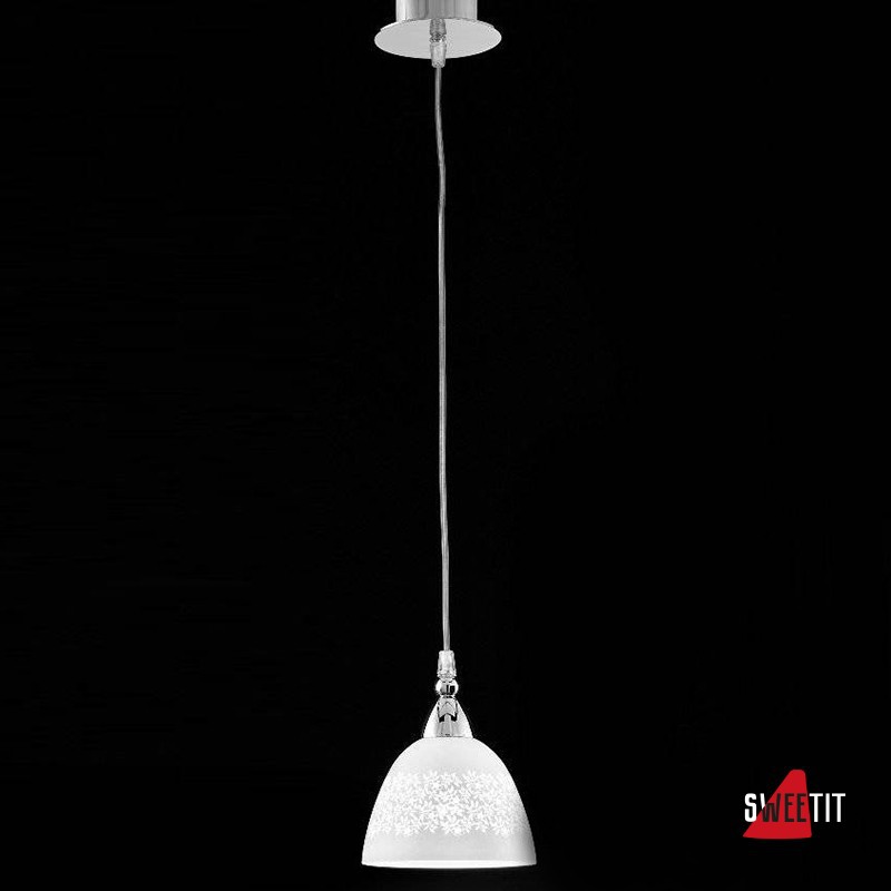 Подвесной светильник Renzo Del Ventisette Shine S 14368/1 Bianco