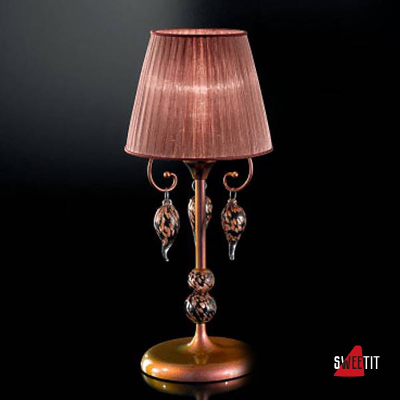 Настольная лампа IDL Royal Gala 444/1LP royal maroon