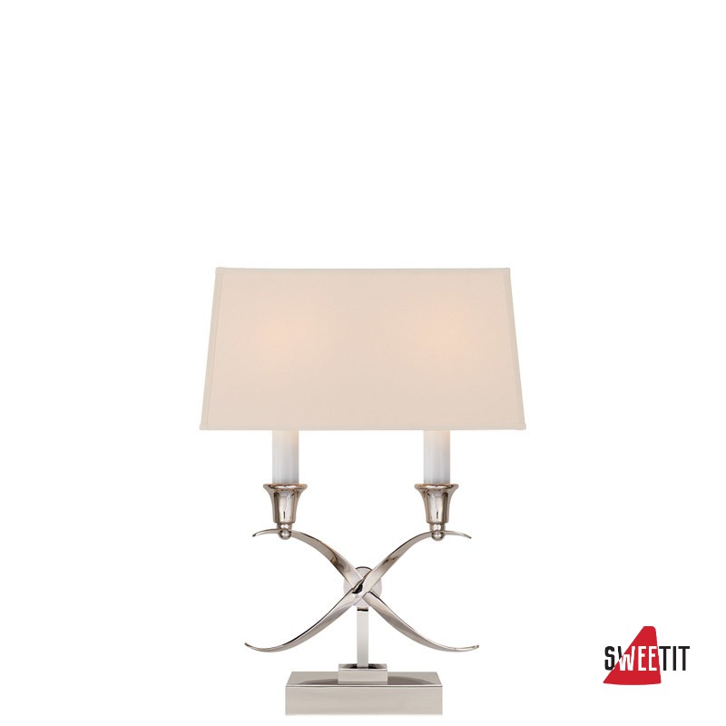 Настольная лампа Visual Comfort Cross Bouillotte CHA 8545PN-NP