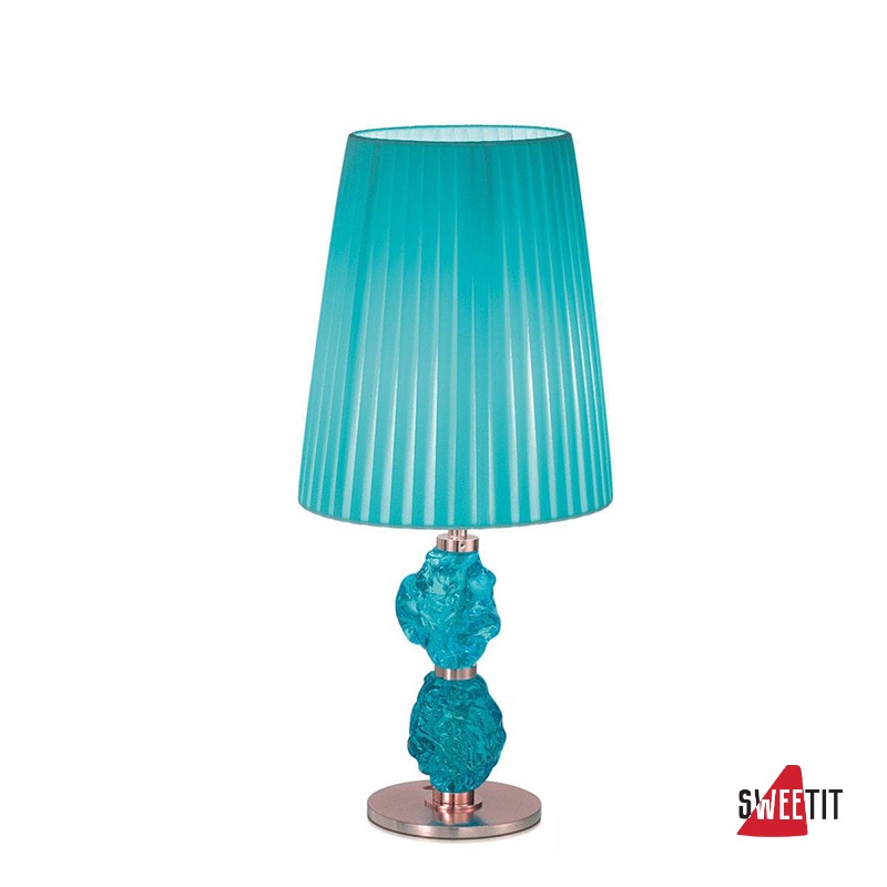 Настольная лампа IDL Charme 601/1LM coppery blue blue