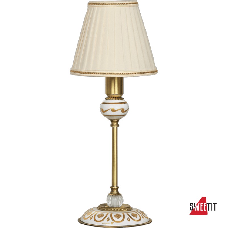 Настольная лампа LE PORCELLANE Fascia Oro 5168