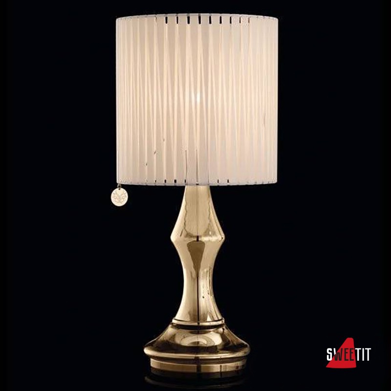 Настольная лампа Beby Group Silver night 0200L02 Light gold Golden Portofino White