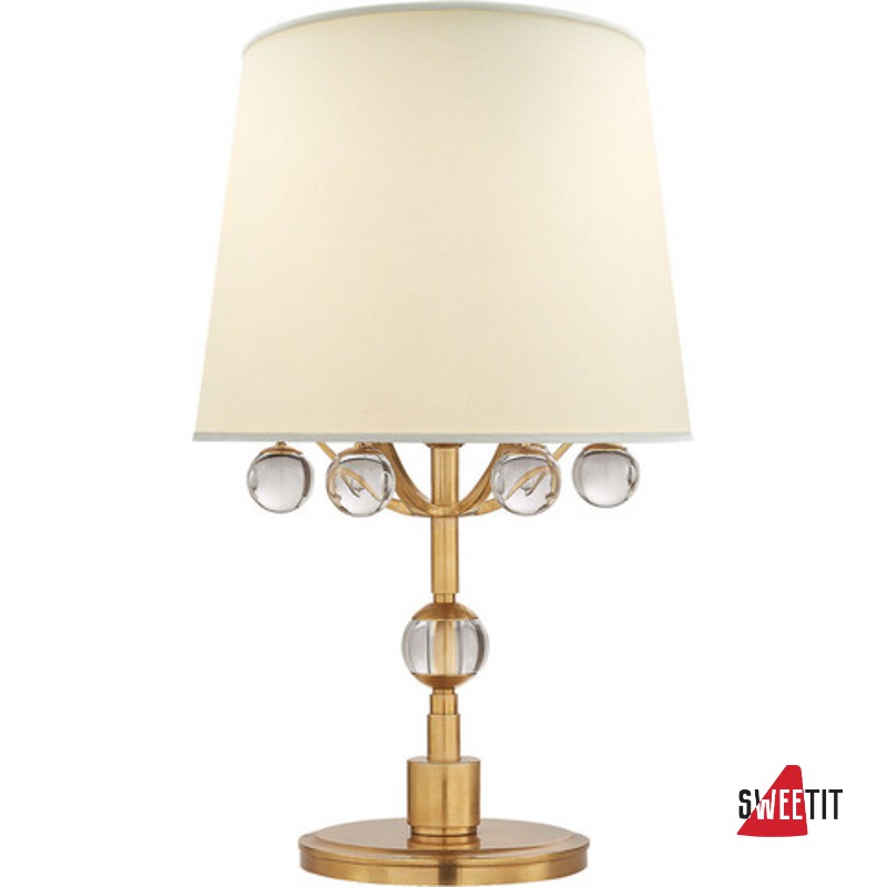 Настольная лампа Visual Comfort Voltaire Bedside TOB 3914HAB/CG-L