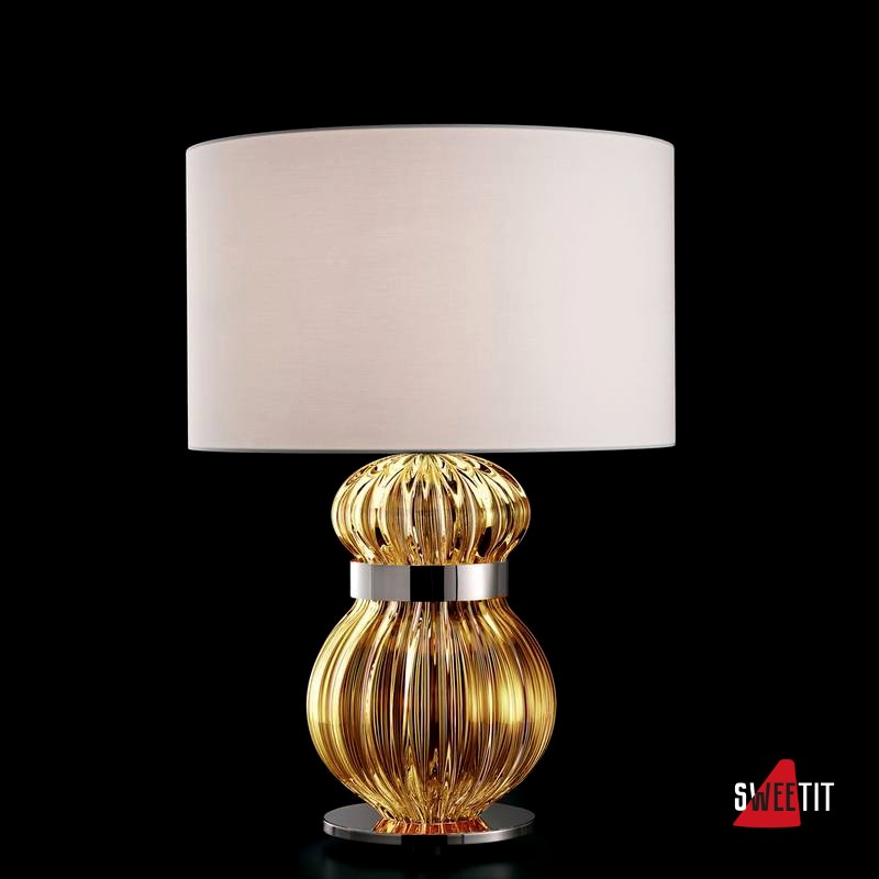 Декоративная настольная лампа Barovier&Toso 5685/CG/BB
