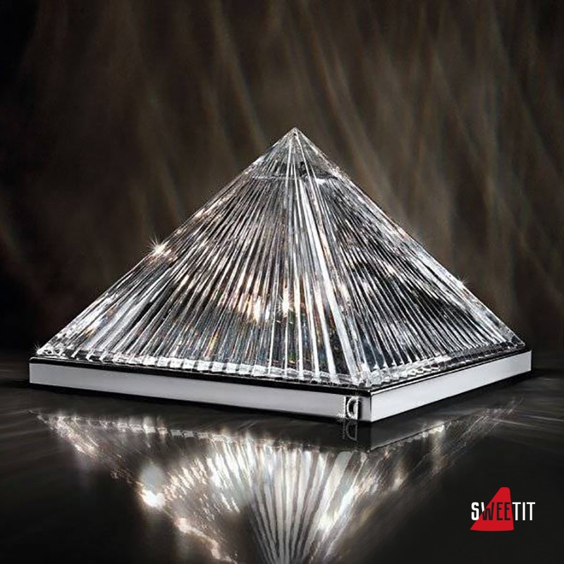 Настольная лампа Beby Group Crystal sand 5100L01 Chrome